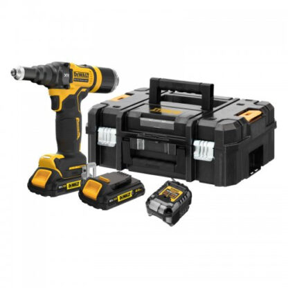 Aku nýtovačka pro nýty do 4,8 mm 18V 2x2,0Ah DeWALT DCF403D2GT DCF403D2GT