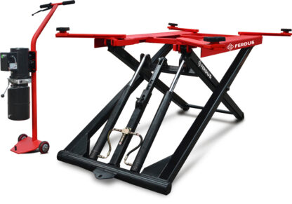 Ferdus Zvedák nůžkový SF-K2800V2, 2.8 t, mobilní bez kotvení