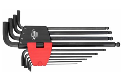 Klíče Imbus s kuličkou, 1.5 - 10 mm, dlouhé, sada 10 ks - VIGOR V5601
