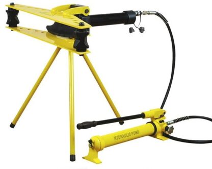 Genborx Přenosná hydraulická ohýbačka trubek se stojanem, síla 13 t - HHW-2F