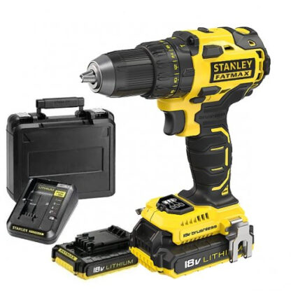 Aku dvourychlostní vrtačka 18V 2x2,0Ah Stanley FatMax FMC607D2 FMC607D2