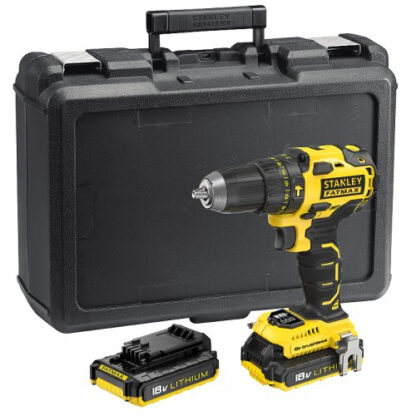 Aku příklepová vrtačka 18V 2x2,0Ah Stanley FatMax FMC627D2 FMC627D2