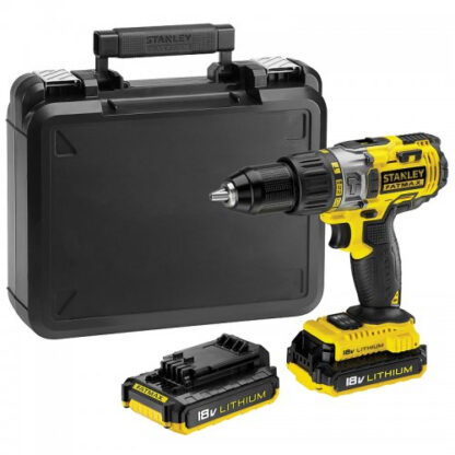 Aku příklepová vrtačka 18V 2x2,0Ah Stanley FatMax FMC625D2 FMC625D2