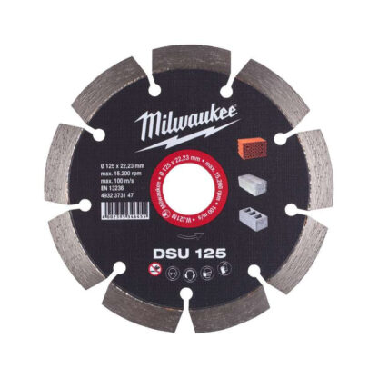 Diamantový rozbrušovací kotouč Milwaukee DSU 125 4932373147