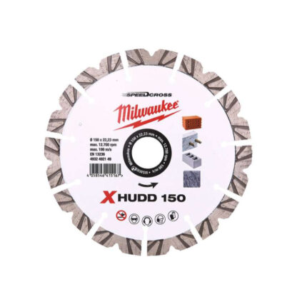 Diamantový rozbrušovací kotouč Milwaukee XHUDD 150 mm 4932492149