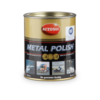 Autosol Metal Polish čistící a leštící pasta na kovy, plechovka 750 ml