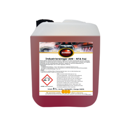Autosol Industrial Cleaner A99 průmyslový čistič, kanystr 5 litrů