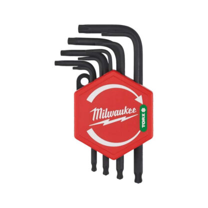 Sada Milwaukee klíčů Torx 8 ÷ 40 ve tvaru L, kompaktní (9 ks) 4932492703 4932492703