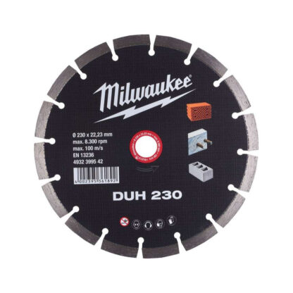 Diamantový rozbrušovací kotouč Milwaukee DUH 230 4932399542