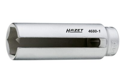 Hlavice - klíč na lambda sondy 22 mm, čtyřhran 1/2", dlouhá 92 mm - HAZET 4680-1