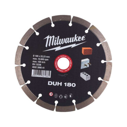 Diamantový rozbrušovací kotouč Milwaukee DUH 180 4932399541