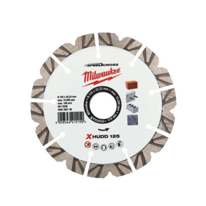 Diamantový rozbrušovací kotouč Milwaukee XHUDD 125 mm 4932492148