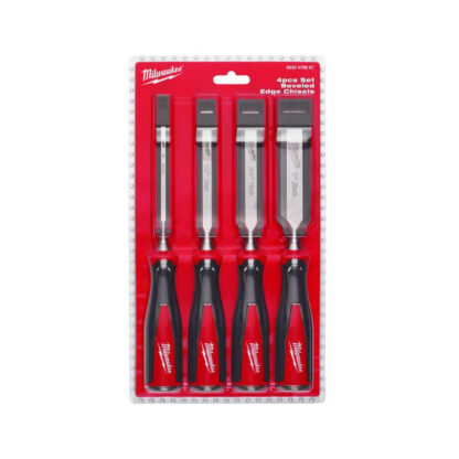 Plochá dláta 6 ÷ 25 mm Milwaukee 4932479897, dvousložková rukojeť (Sada 4 díly) 4932479897
