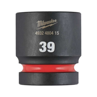 Průmyslové hlavice Milwaukee SHOCKWAVE™ IMPACT DUTY 1” HEX krátké (39 mm) 4932480415 4932480415