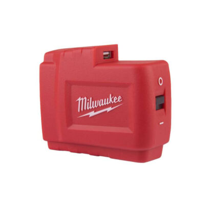 Aku adaptér Milwaukee M18 USB PS HJ2, slot M18, nabíječka USB 2.1A, napájení pro vyhřívané oblečení, 4932471597 4932471597