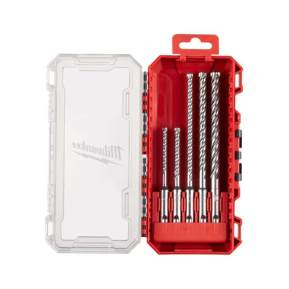 Vrtáky čtyřbřité pr. 5,5 ÷ 8 mm Milwaukee SDS-Plus MX4 Set (Sada 5 ks) 4932498298