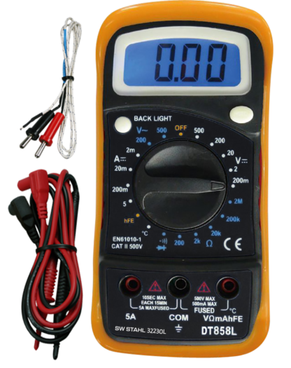 SW-Stahl Digitální multimetr 10 A/500 V, pro stejnosměrný a střídavý proud - SW Stahl