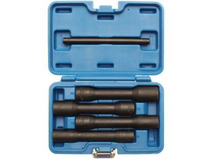BGS technic Hlavice na poškozené šrouby 1/2" 17-22 mm, extra dlouhé 150 mm, sada 4 ks - BGS 5262