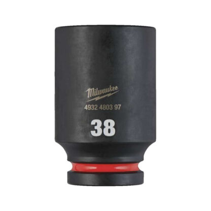 Průmyslová hlavice Milwaukee Shockwave™ Impact Duty 3/4" HEX 38 mm, dlouhá 4932480397