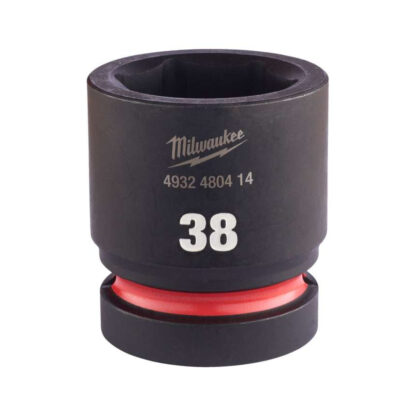 Průmyslové hlavice Milwaukee SHOCKWAVE™ IMPACT DUTY 1” HEX krátké (38 mm) 4932480414 4932480414