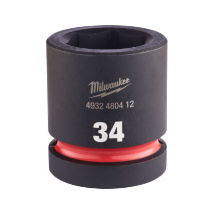 Průmyslové hlavice Milwaukee SHOCKWAVE™ IMPACT DUTY 1” HEX krátké (34 mm) 4932480412 4932480412
