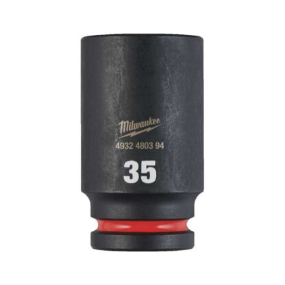 Průmyslová hlavice Milwaukee Shockwave™ Impact Duty 3/4" HEX 35 mm, dlouhá 4932480394