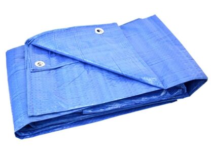 Zakrývací plachta standard, 10x12 m, nepromokavá, silná 75 g/m2 – GEKO G01968