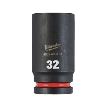 Průmyslová hlavice Milwaukee Shockwave™ Impact Duty 3/4" HEX 32 mm, dlouhá 4932480391