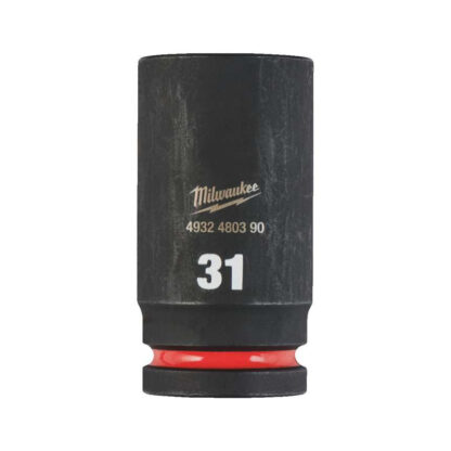 Průmyslová hlavice Milwaukee Shockwave™ Impact Duty 3/4" HEX 31 mm, dlouhá 4932480390