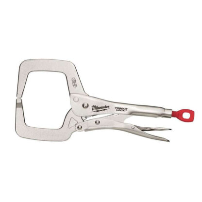 Samosvorné upínací kleště 280 mm Milwaukee Torque Lock™ - tvar "C" a pravidelné podložky 4932471728
