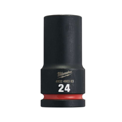 Průmyslová hlavice Milwaukee Shockwave™ Impact Duty 3/4" HEX 24 mm, dlouhá 4932480383