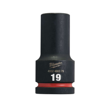 Průmyslová hlavice Milwaukee Shockwave™ Impact Duty 3/4" HEX 19 mm, dlouhá 4932480379