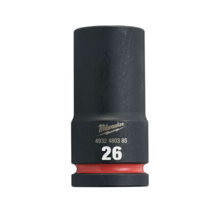 Průmyslová hlavice Milwaukee Shockwave™ Impact Duty 3/4" HEX 26 mm, dlouhá 4932480385
