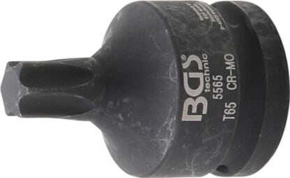 BGS technic Zástrčná hlavice 3/4" Torx T65, tvrzená, s otvorem - BGS 5565