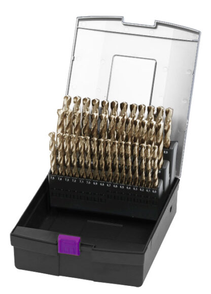 OPTIMUM Vrtáky HSS-Co, sada 25 ks, 1 – 13 mm