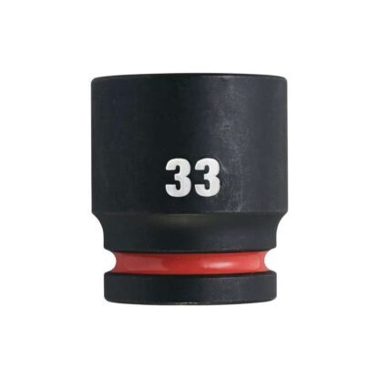 Průmyslová hlavice Milwaukee Shockwave™ Impact Duty 3/4" HEX 33 mm, krátká 4932480370