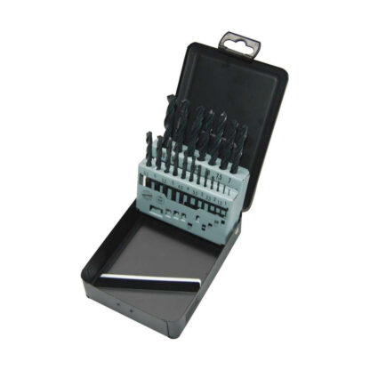 Vrtáky na kov Milwaukee HSS-R 1 ÷ 10 mm, válcované, DIN 338 (Sada 19 ks v kazetě) 4932352468