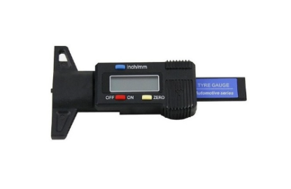 Měřič hloubky dezénu pneumatik, digitální, 0 - 25,4 mm - JONNESWAY AG010205