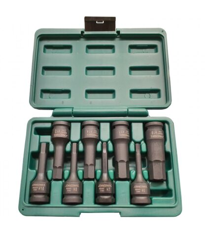Rázové hlavice 1/2" Imbus, prodloužené, 78 mm, sada 8 dílů - JONNESWAY S05A4308S