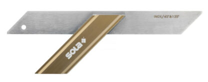 Pokosový úhelník GWB 300, rozměry 300 x 110 mm - SOLA