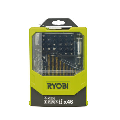 RYOBI RAK 46 MIX Sada vrtáků a šroubovacích bitů - 46ks 5132002686