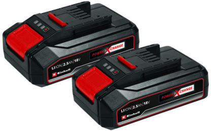 Baterie 2x 18 V, 2,5 Ah PXC, Twinpack CB, Power X-Change - Einhell