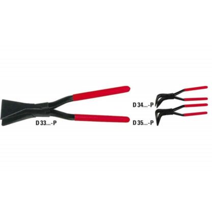 Klempířské falcovací kleště Bessey D35-60-P zahnuté D35-60-P