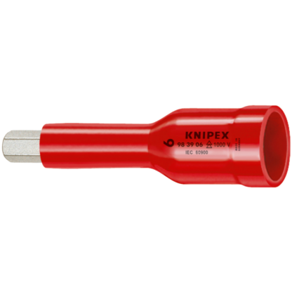 Hlavice zástrčná 1/2", Imbus (šestihran), izolovaná 1000V, 5 mm - KNIPEX 98 49 05
