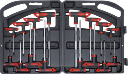 BGS Do it yourself Klíče Imbus H2-H10 a TORX T10-T50, s T-rukojetí, sada 16 dílů