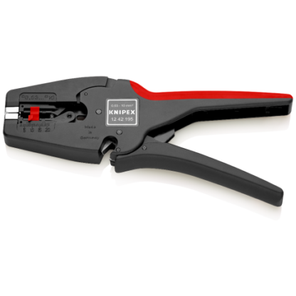 Odizolovací kleště, samonastavitelné, 0,03-10,0 mm2 - KNIPEX 12 42 195