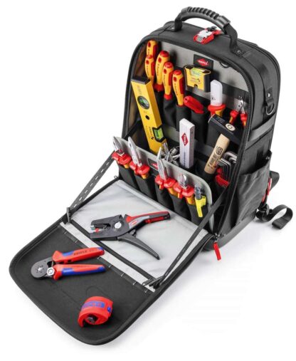 Batoh na nářadí "Modular X18", 50 x 35 x 25 cm, 18 l, sada 23 dílů - KNIPEX 00 21 50 E