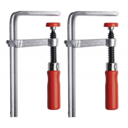 Ocelové šroubové stolní svěrky 120/60 mm Bessey GTR12SET (Sada 2 ks) GTR12SET