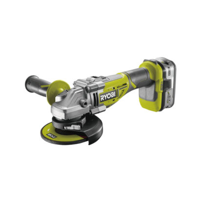 Aku bezuhlíková úhlová bruska 125 mm Ryobi R18AG7-140S 18 V + 4Ah baterie + nabíječka ONE+ 5133004231