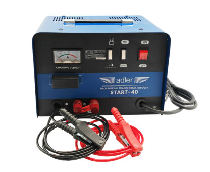 Nabíječka autobaterií a startovací zdroj 12/24 V, 180A, 30-500 Ah - ADLER START-40